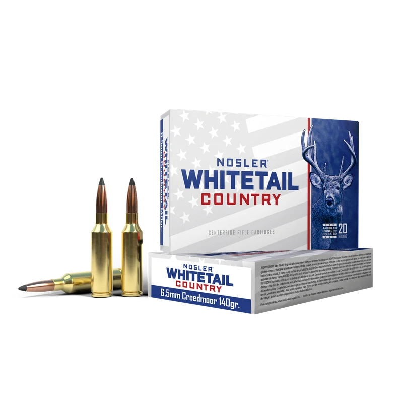 6.5 Creedmoor 140gr Solid Base® Whitetail Country™