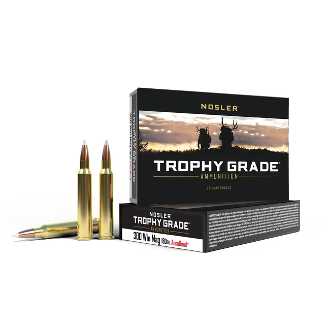 300 Win Mag 180gr AccuBond Trophy Grade