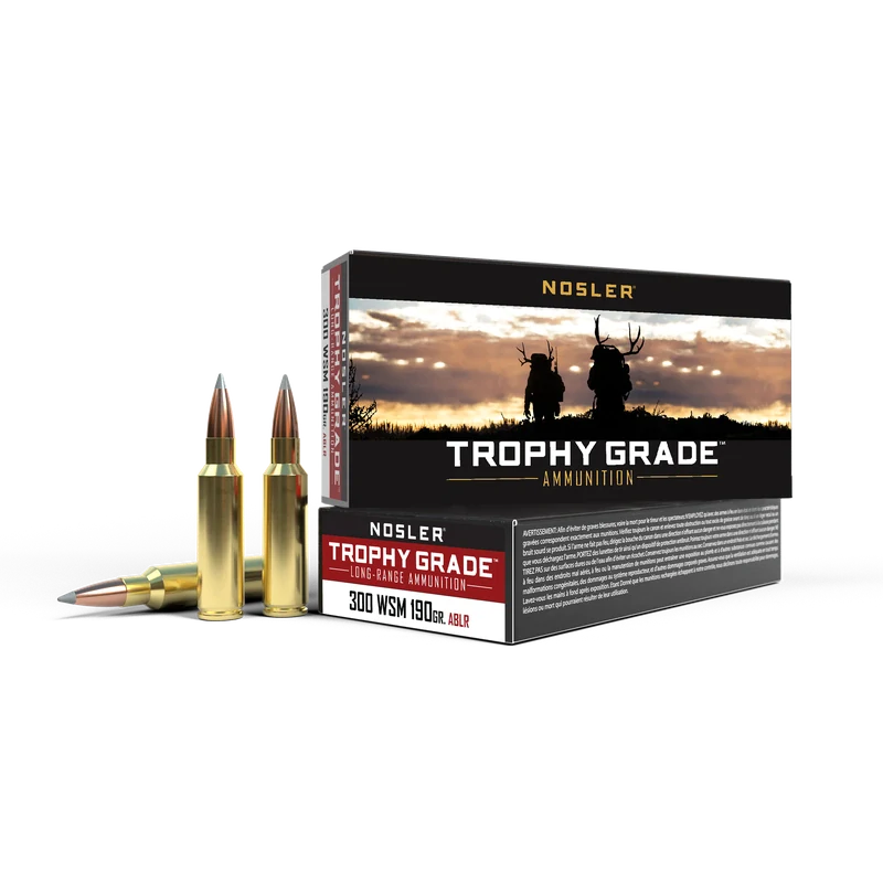 300 WSM 190gr AccuBond Long Range Trophy Grade