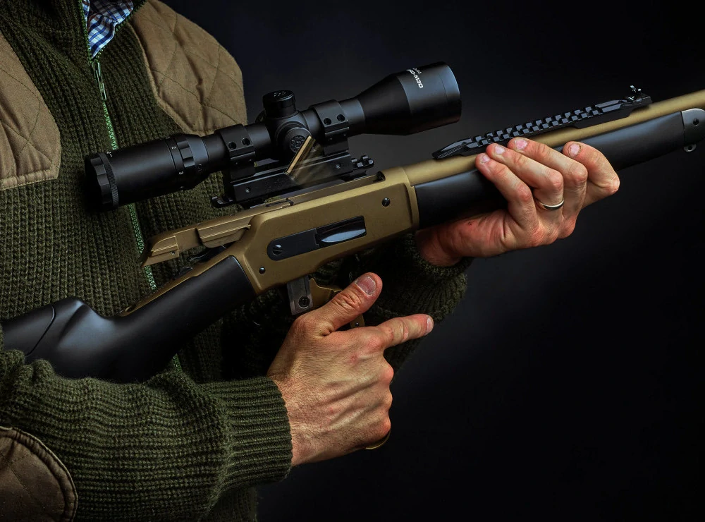 Davide Pedersoli 86/71 Lever Action Boarbuster Mark II .45-70 Govt
