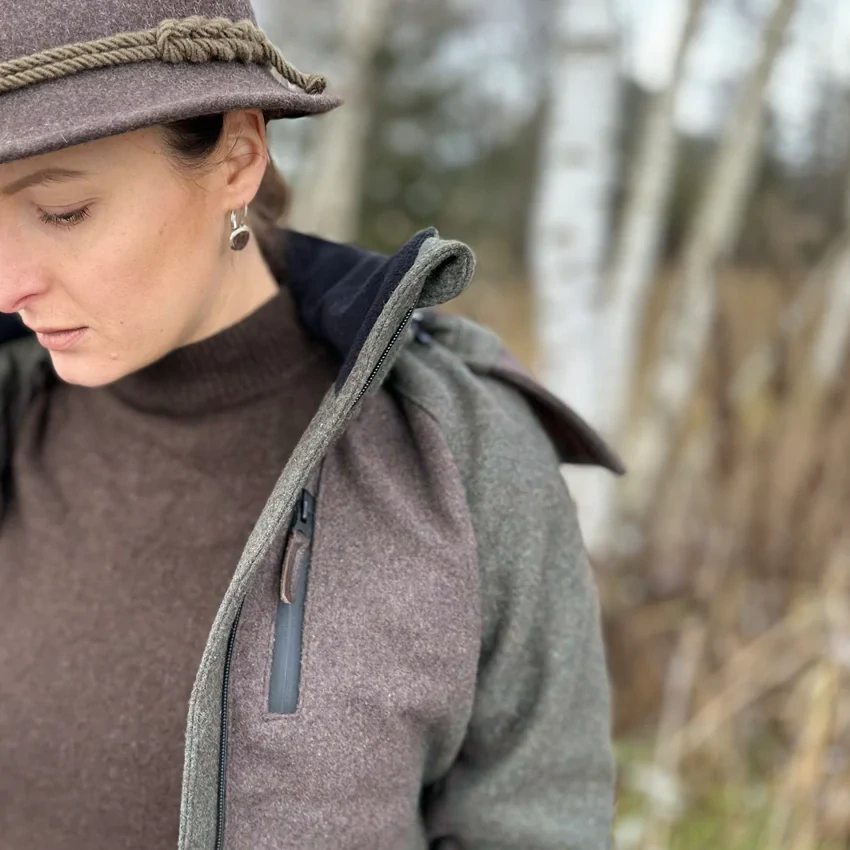 Dámska lodenová bunda - "Artemis" Icefox
