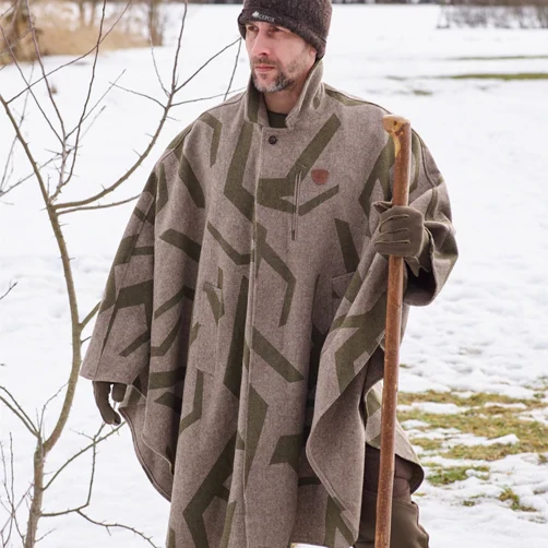 Icefox Hybrid Lodencape -lodenový plášť