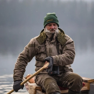 Parka Poľovnícka lodenová bunda - Icefox "Woolverine"