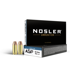 45 ACP 185gr JHP ASP