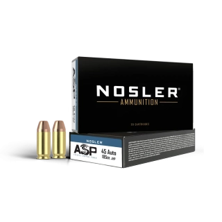45 ACP 185gr JHP ASP